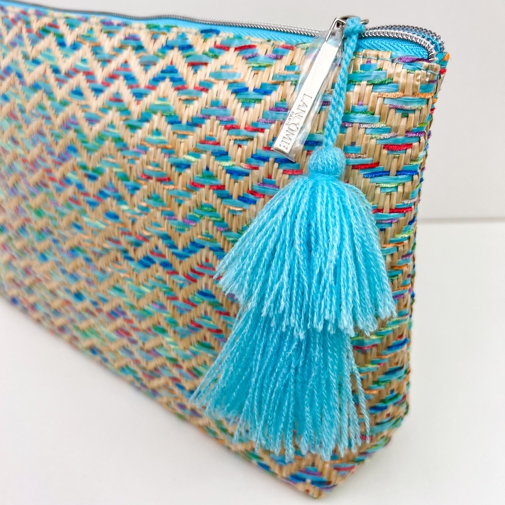NWT • Raffia Pouch - Picture 2 of 9